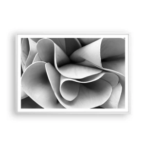 Póster en marco blanco - Sucede en el espacio - 100x70 cm