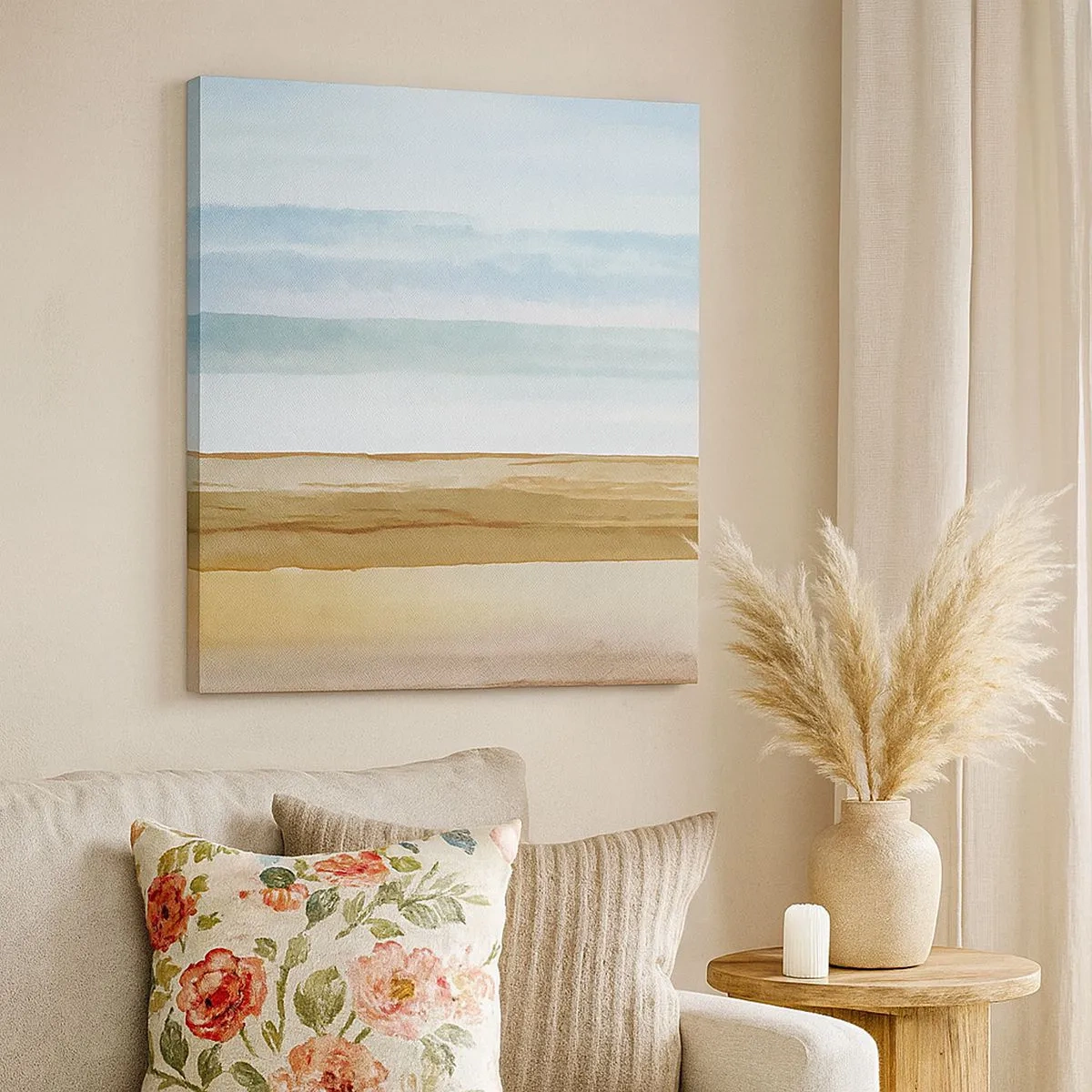 Cuadro sobre lienzo - Impresión de Imagen - Serenidad - 30x30 cm