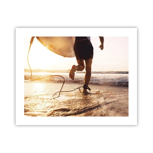 Póster - Para enfrentar la ola - 50x40 cm