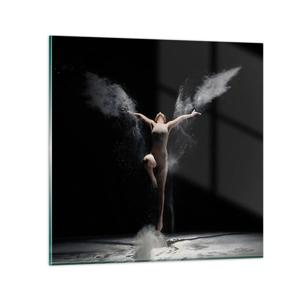 Cuadro sobre vidrio - Impresiones sobre Vidrio - Los duendes existen - 30x30 cm