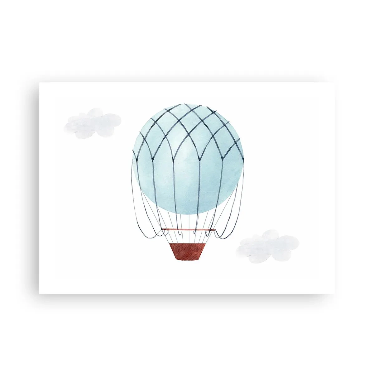 Póster - Acariciando las nubes - 70x50 cm