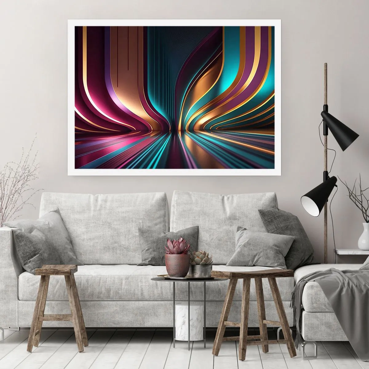 Póster - Arquitectura de la luz - 91x61 cm