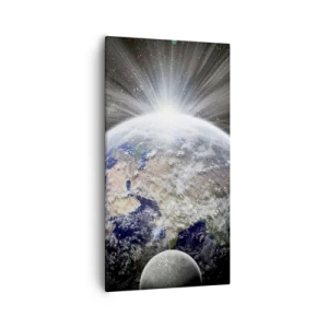 Cuadro sobre lienzo - Impresión de Imagen - En todo su esplendor - 55x100 cm