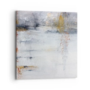 Cuadro sobre lienzo - Impresión de Imagen - Tras una cortina de aire - 70x70 cm