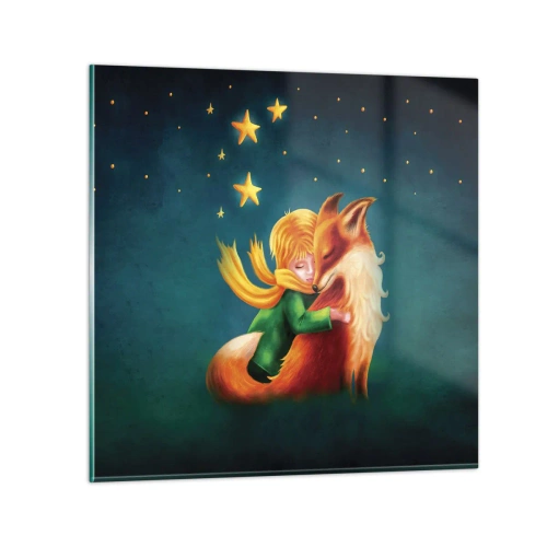 Cuadro sobre vidrio - Impresiones sobre Vidrio - El Principito - 30x30 cm