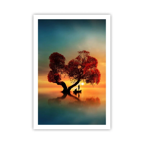 Póster - La lejanía y el silencio del mundo - 61x91 cm