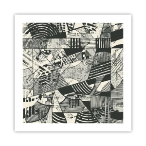 Póster - La dinámica del presente - 50x50 cm