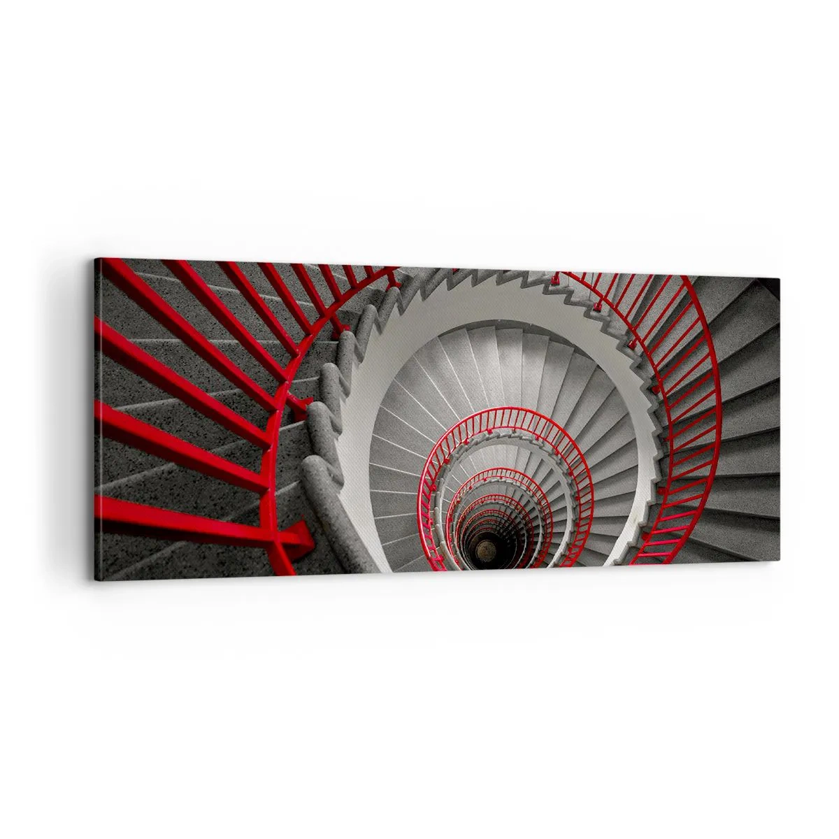 Cuadro sobre lienzo - Impresión de Imagen - Juegos arquitectónicos - 100x40 cm