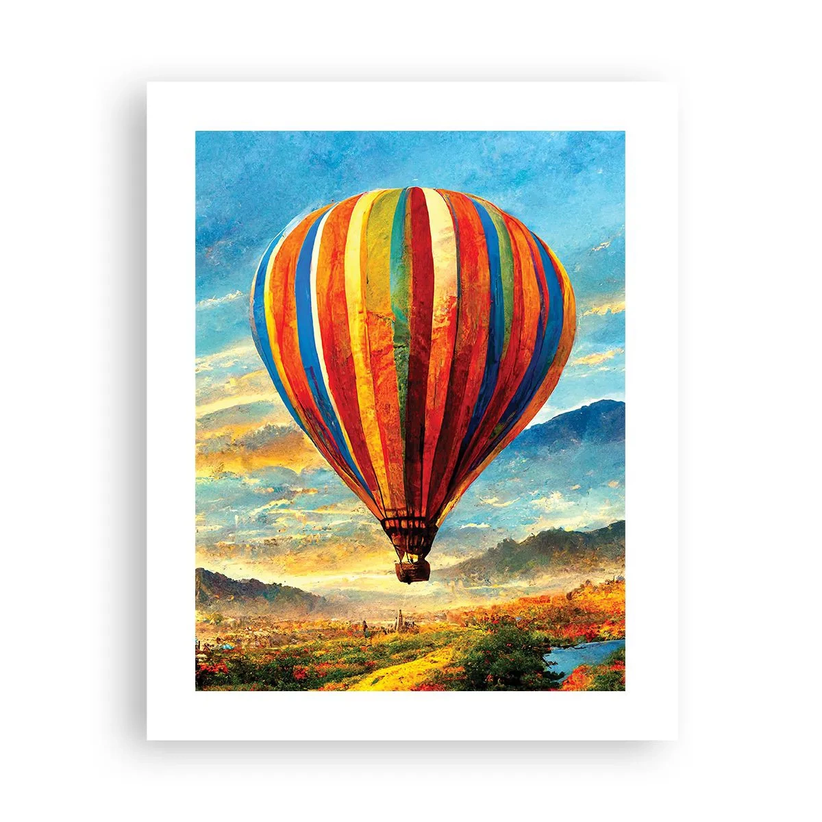 Póster - En silencio se ve el horizonte - 40x50 cm