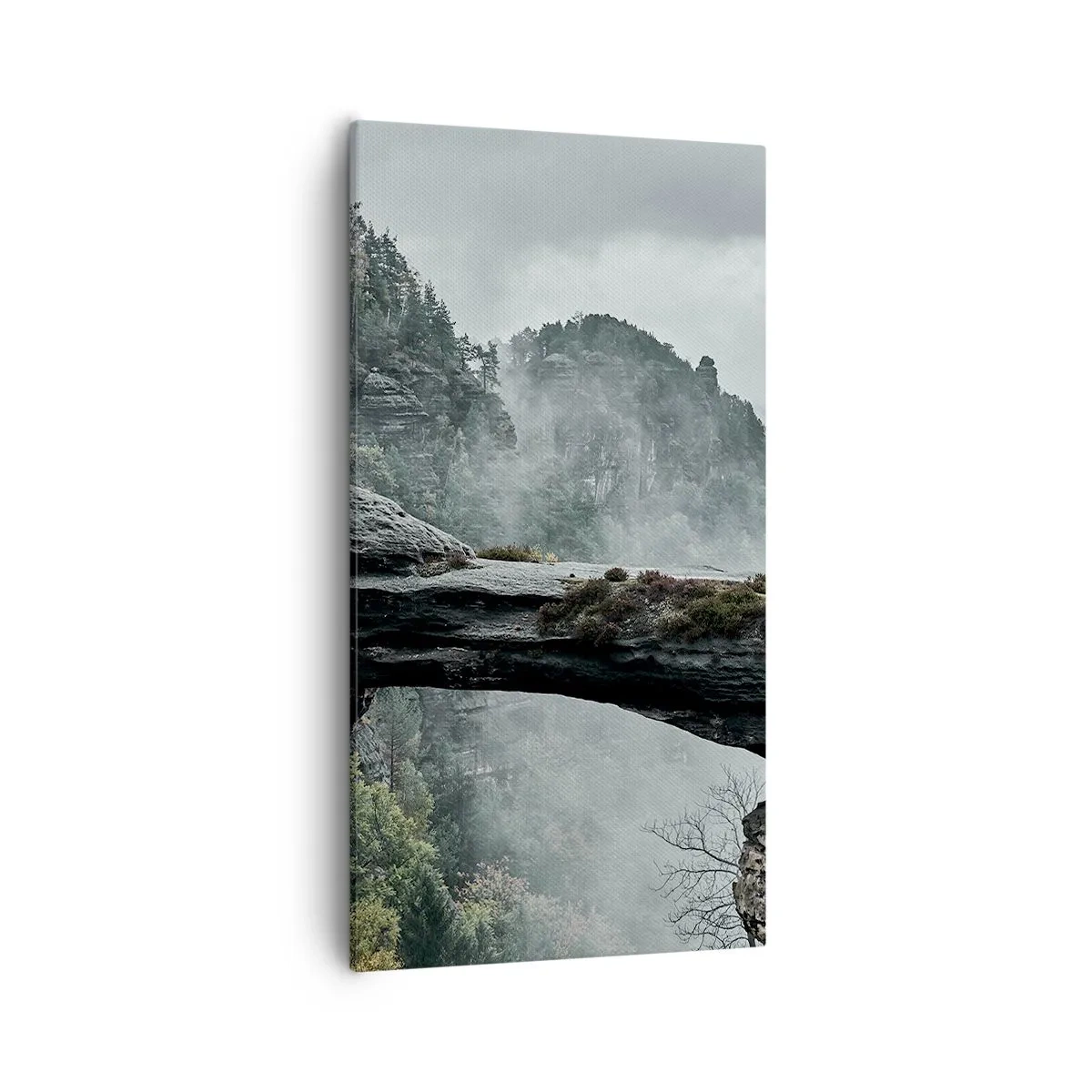 Cuadro sobre lienzo - Impresión de Imagen - La aventura está a punto de comenzar - 55x100 cm