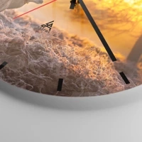 Esfera sin numeración, con rayas