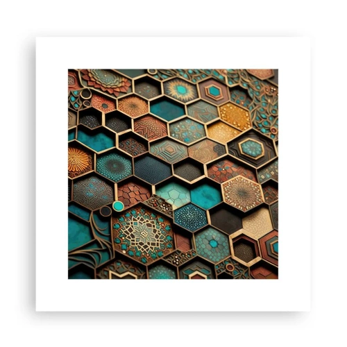 Póster - Ornamentos árabes - 30x30 cm