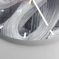 Esfera sin numeración, con rayas