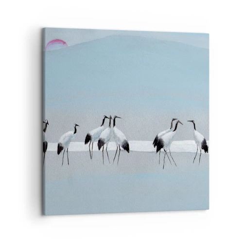 Cuadro sobre lienzo - Impresión de Imagen - Después de un día caluroso - 50x50 cm