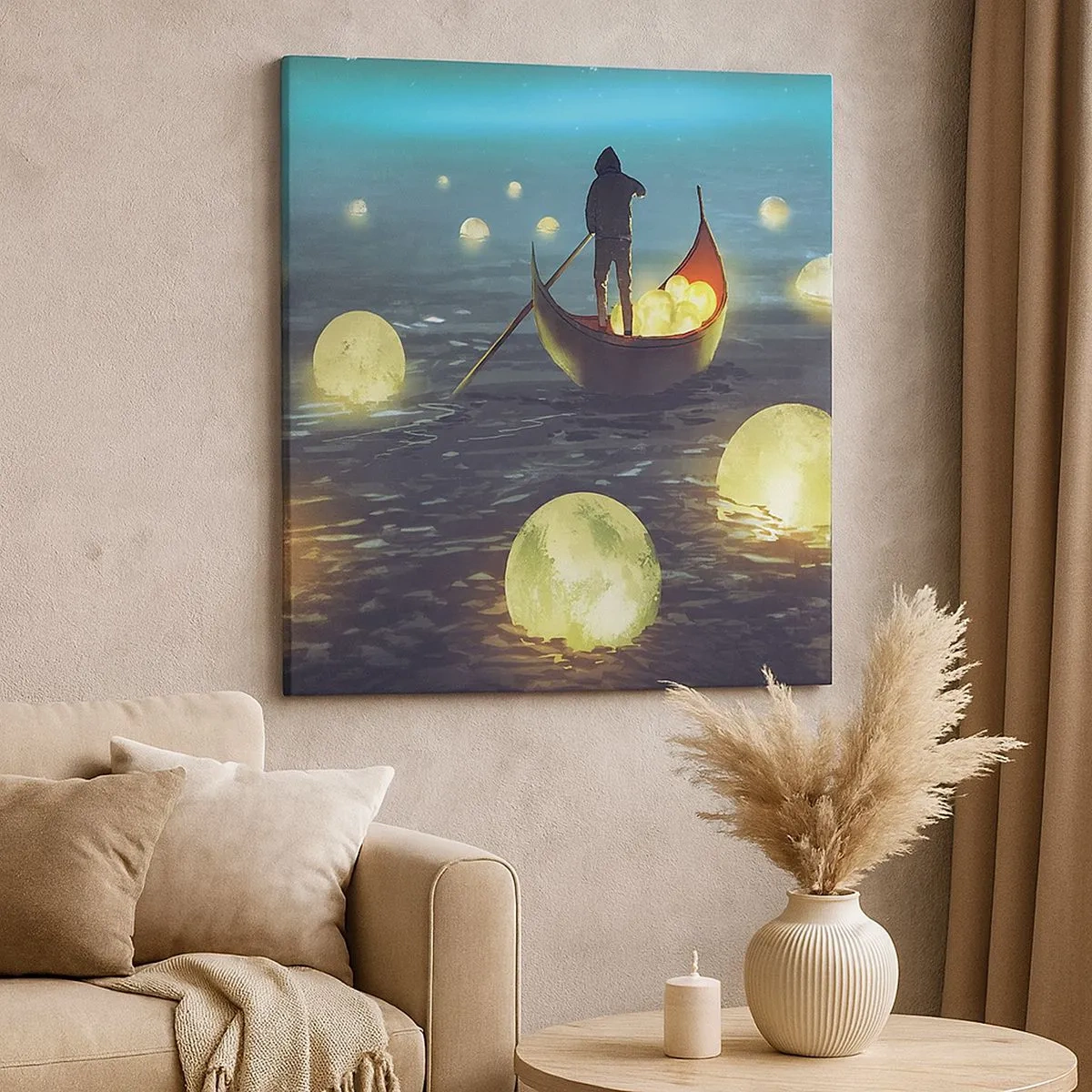 Cuadro sobre lienzo - Impresión de Imagen - Cosas que los filósofos nunca soñaron - 30x30 cm