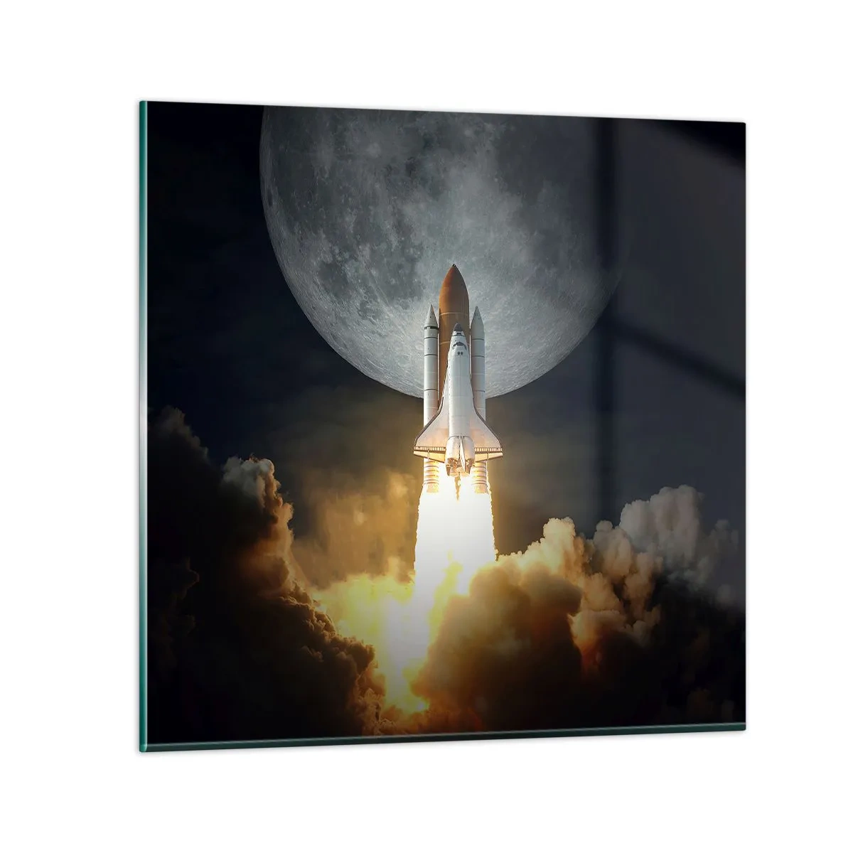 Cuadro sobre vidrio - Impresiones sobre Vidrio - El comienzo de una aventura sobrenatural - 70x70 cm