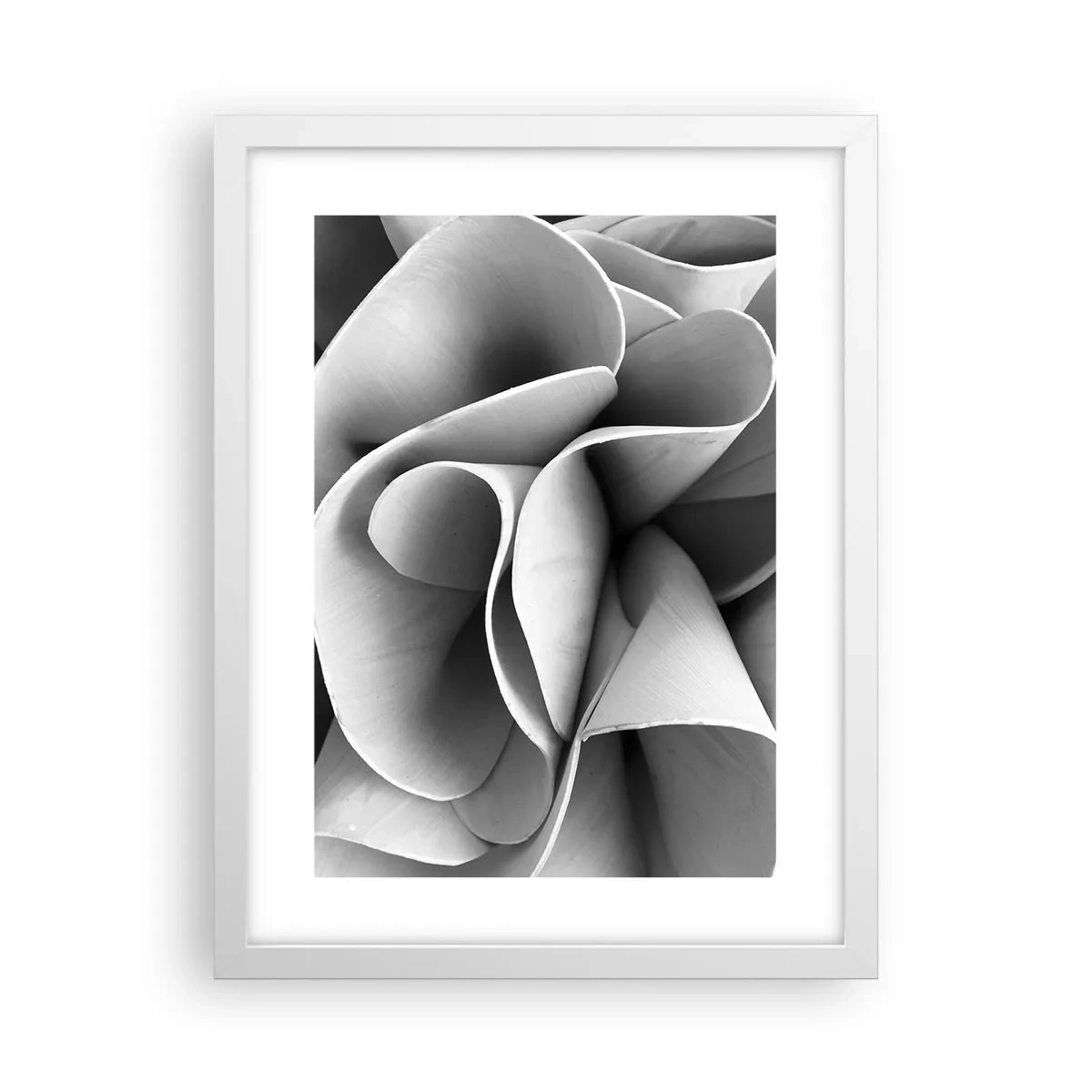 Póster en marco blanco - Sucede en el espacio - 30x40 cm