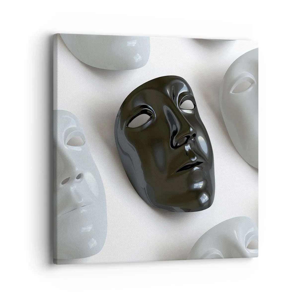 Cuadro sobre lienzo - Impresión de Imagen - ¿Cómo destacar? - 40x40 cm