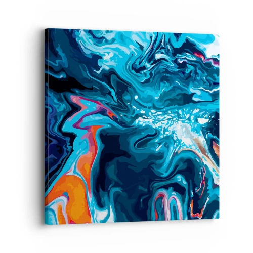 Cuadro sobre lienzo - Impresión de Imagen - Un viaje al cielo - 30x30 cm