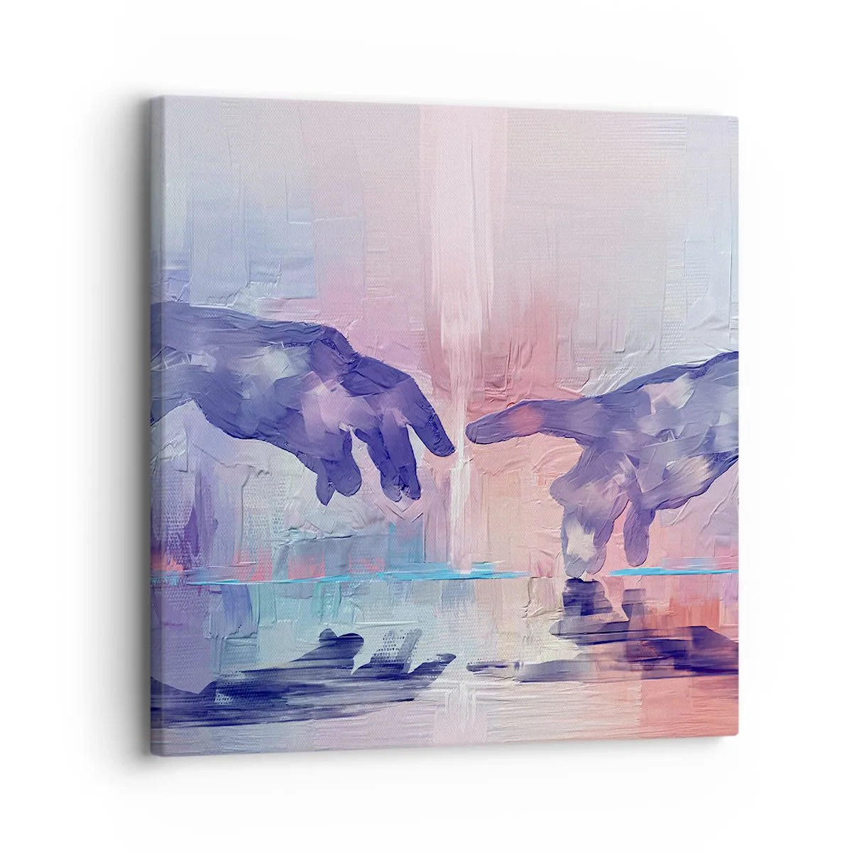 Cuadro sobre lienzo - Impresión de Imagen - Chispa divina de vida - 30x30 cm