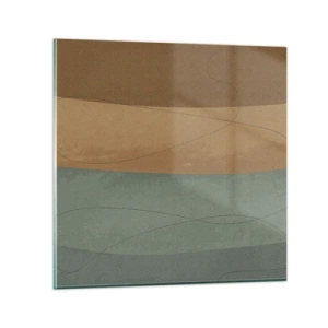 Cuadro sobre vidrio - Impresiones sobre Vidrio - Composición horizontal - 60x60 cm