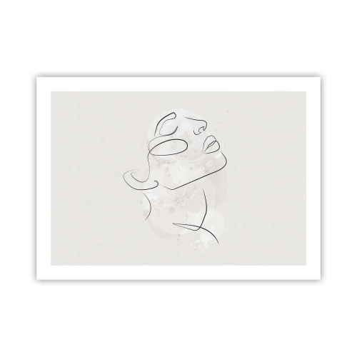 Póster - Contorno de un sueño - 70x50 cm