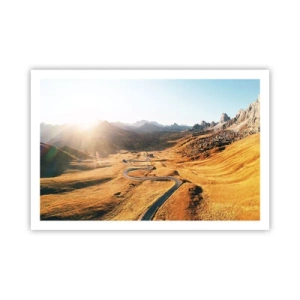 Póster - En un valle dorado - 91x61 cm