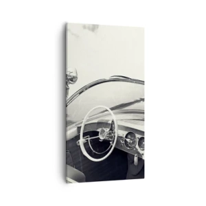 Cuadro sobre lienzo - Impresión de Imagen - Tiempo para los ricos - 55x100 cm