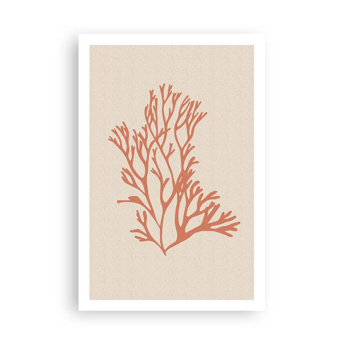 Póster - Filigrana de coral - 61x91 cm