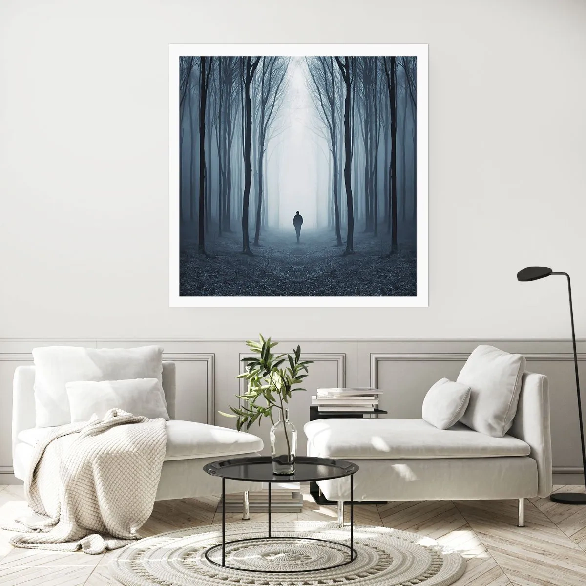 Póster - Alto y claro - 30x30 cm