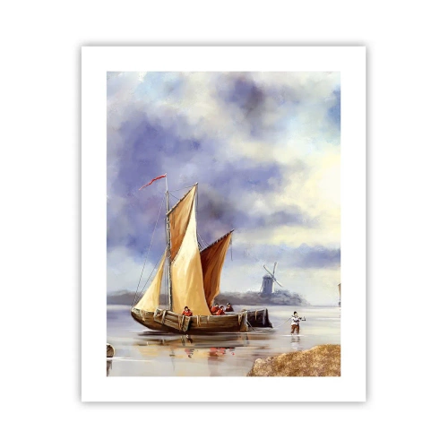 Póster - El regreso de los marineros - 40x50 cm