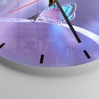 Esfera sin numeración, con rayas