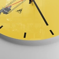 Esfera sin numeración, con rayas