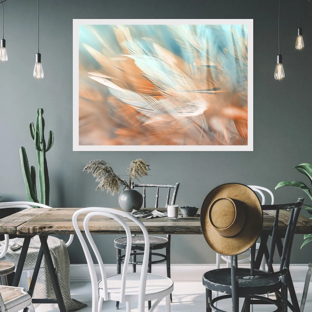 Póster - En la tierra de la suavidad - 70x50 cm