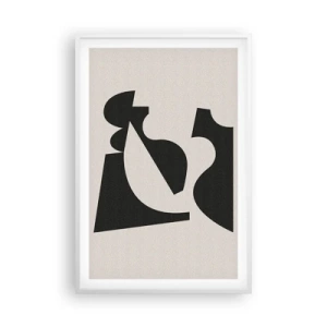 Póster en marco blanco - Para automontaje - 61x91 cm