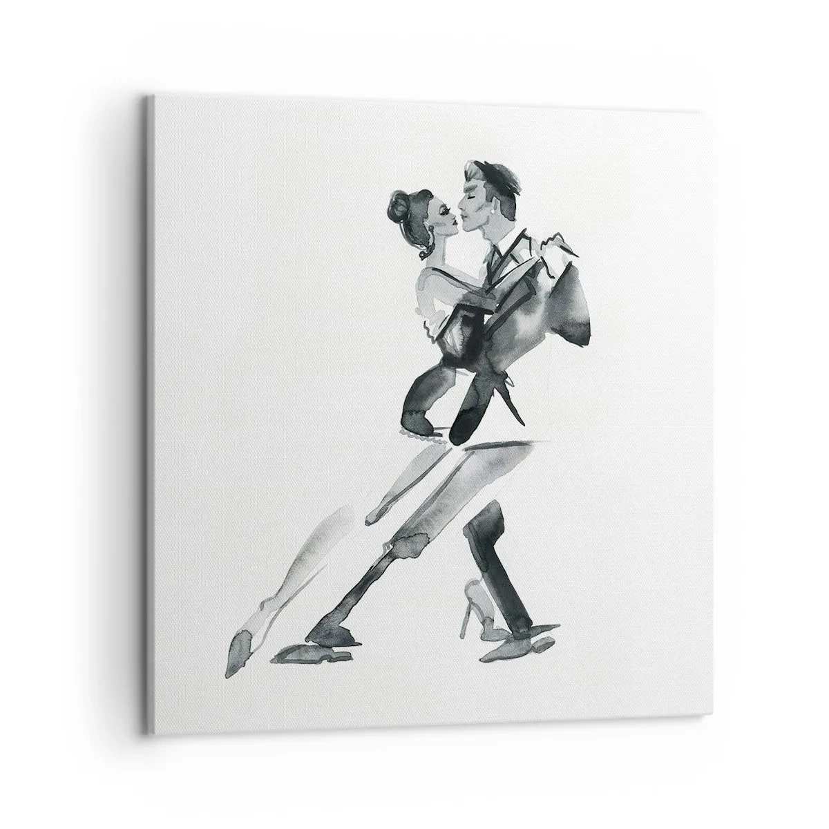 Cuadro sobre lienzo - Impresión de Imagen - Todos al son de la música - 50x50 cm