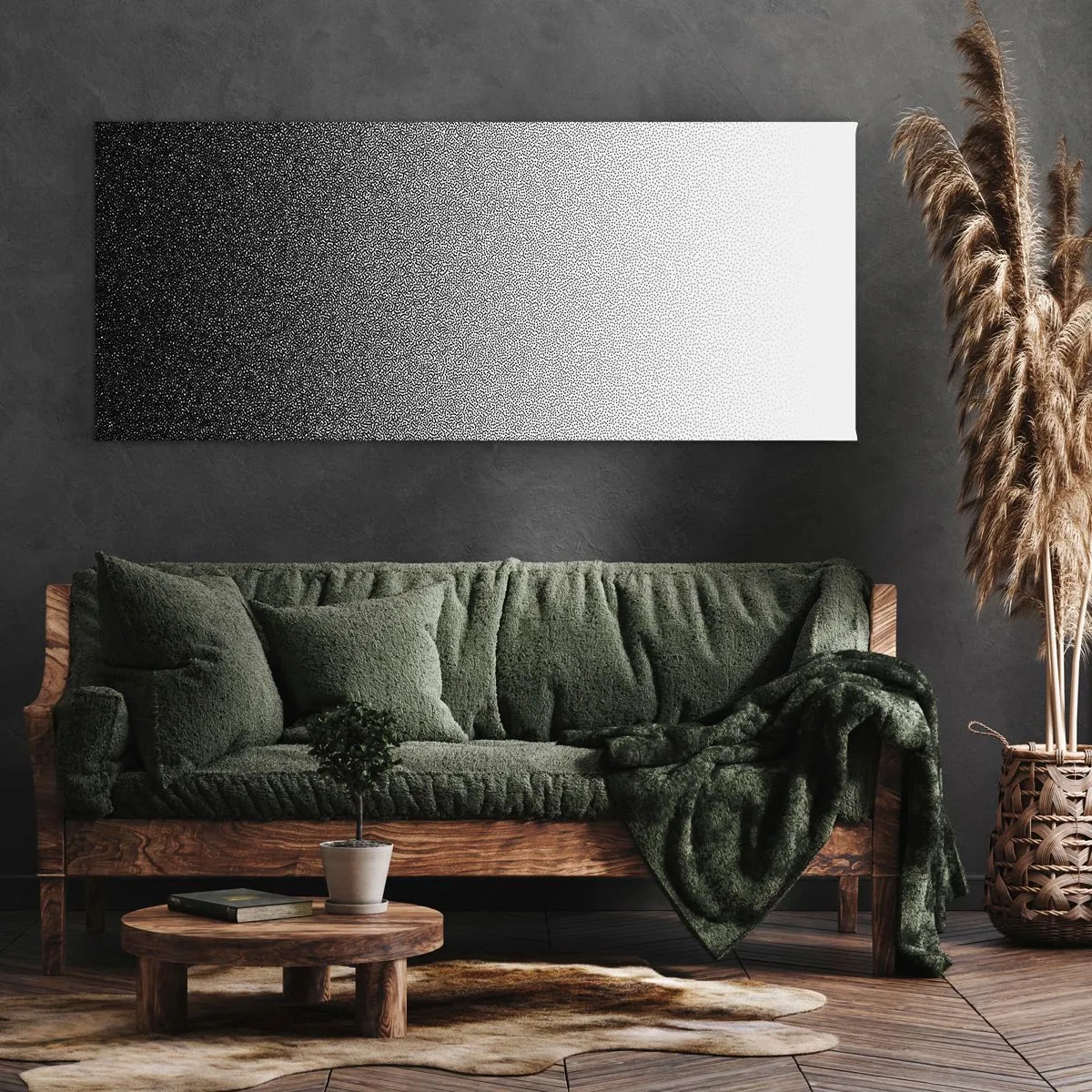 Cuadro sobre lienzo - Impresión de Imagen - Hacia la luz - 100x40 cm