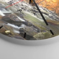 Esfera sin numeración, con rayas