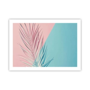 Póster - Impresión tropical - 70x50 cm