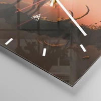 Esfera sin numeración, con rayas