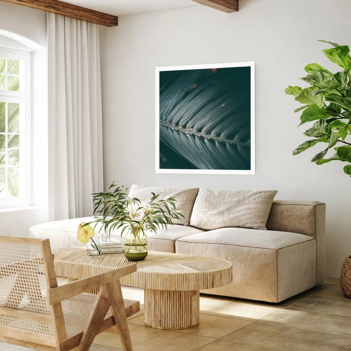 Póster - La precisión de la naturaleza - 50x50 cm