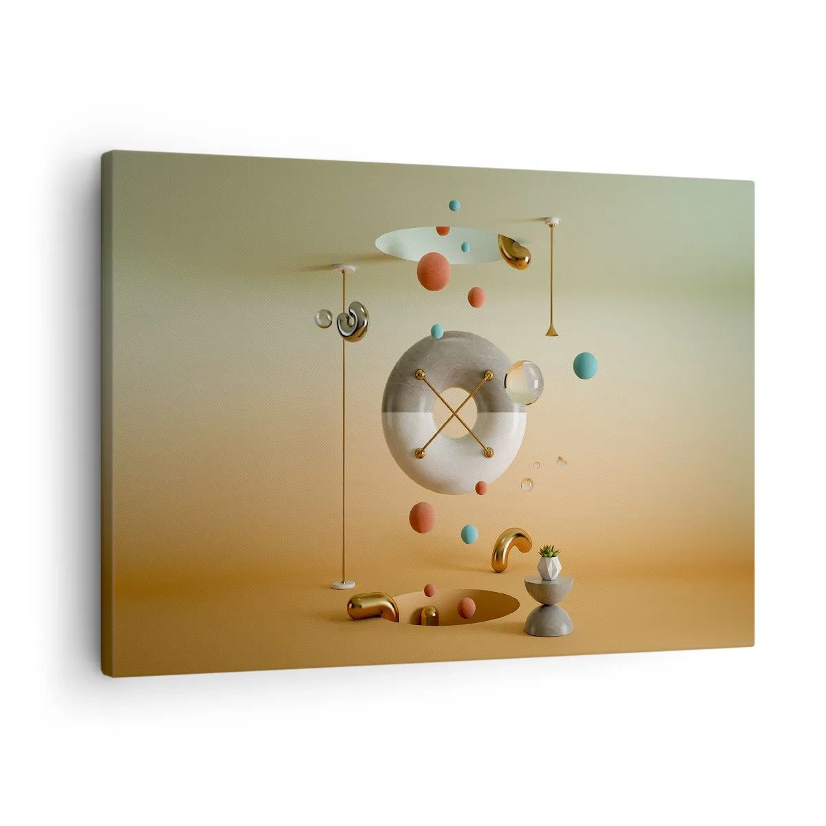 Cuadro sobre lienzo - Impresión de Imagen - Todo puede suceder - 70x50 cm