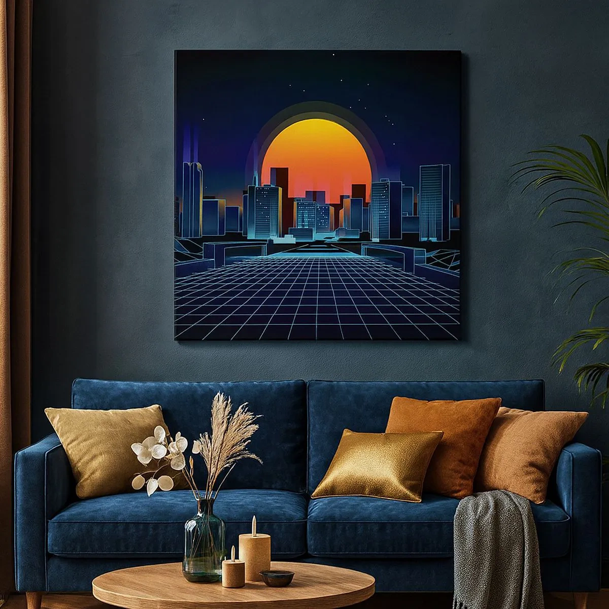 Cuadro sobre lienzo - Impresión de Imagen - ¿Todavía deseas volver a la realidad? - 30x30 cm