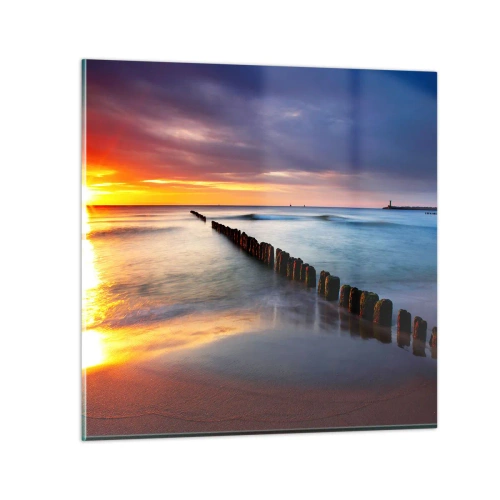 Cuadro sobre vidrio - Impresiones sobre Vidrio - Escuchar el silencio - 30x30 cm