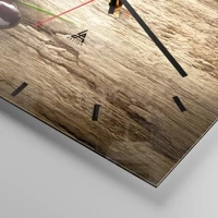 Esfera sin numeración, con rayas