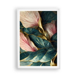 Póster en marco blanco - Elegancia y estilo naturales - 70x100 cm