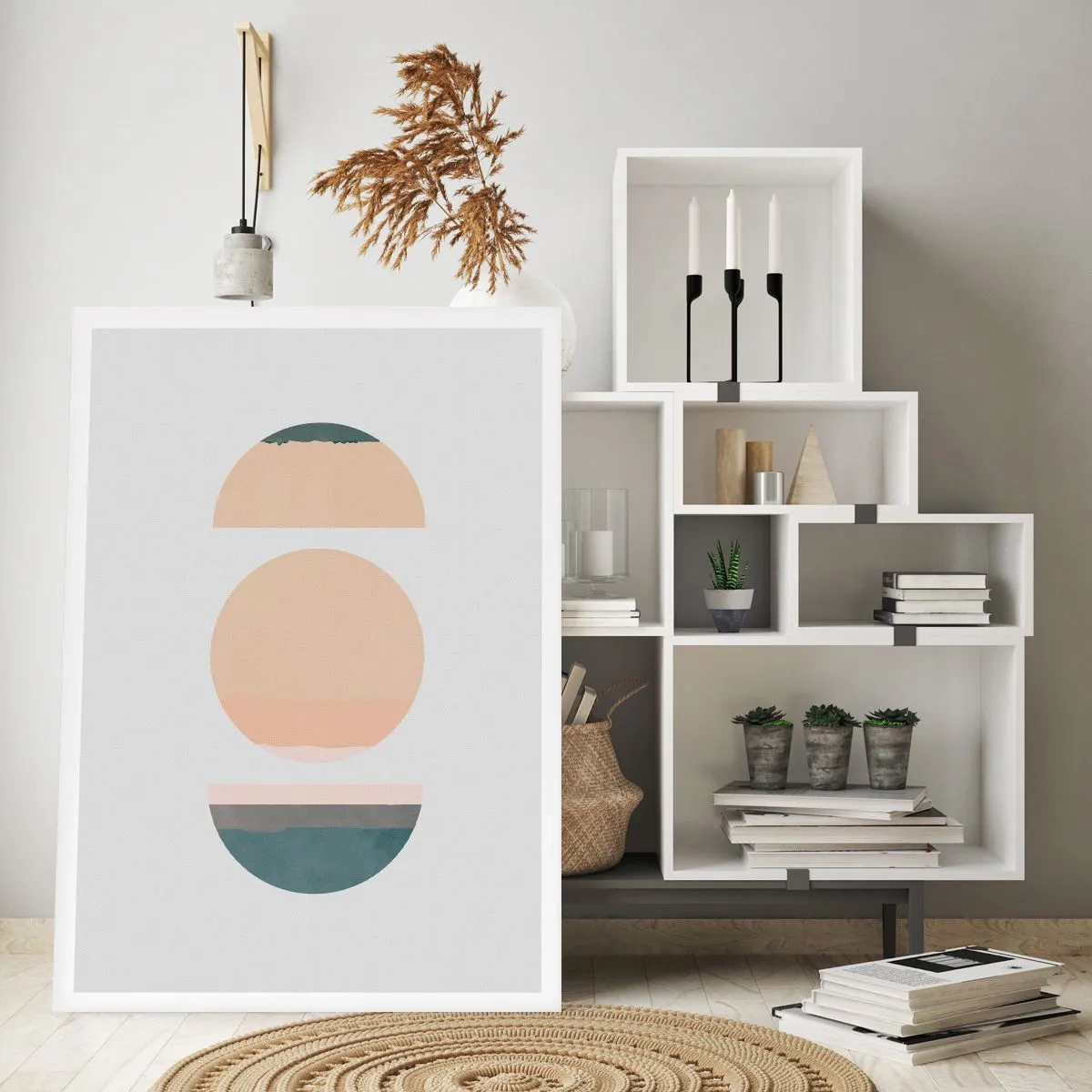 Póster - Círculo tras círculo - 40x50 cm