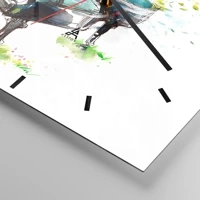 Esfera sin numeración, con rayas