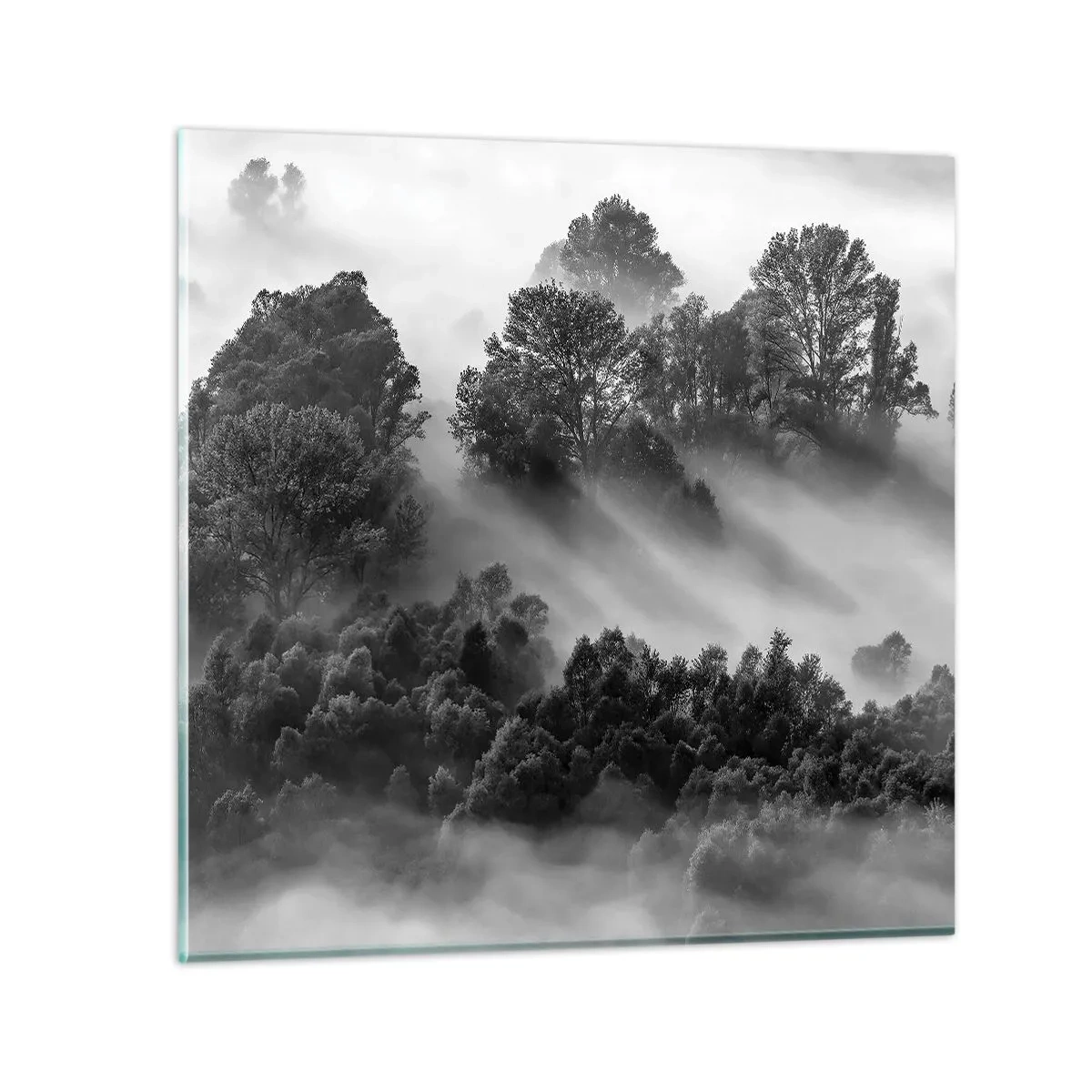 Cuadro sobre vidrio - Impresiones sobre Vidrio - Levantarse del sueño - 60x60 cm