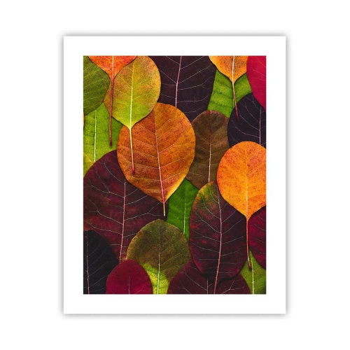 Póster - Mosaico de otoño - 40x50 cm